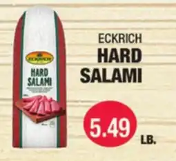 Carnicerias Jimenez ECKRICH HARD SALAMI offer