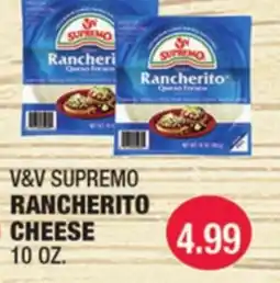 Carnicerias Jimenez V&V SUPREMO RANCHERITO CHEESE offer