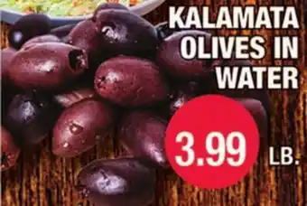 Carnicerias Jimenez KALAMATA OLIVES IN WATER offer