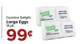 Rich's Fresh Market Countrys Delight Large Eggs offer
