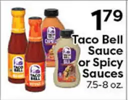 Rich's Fresh Market Taco Bell Sauce or Spicy Sauces offer