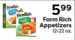 Rich's Fresh Market Farm Rich Appetizers offer