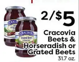 Rich's Fresh Market Cracovia Beets & Horseradish or Grated Beets offer