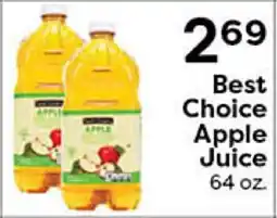 Rich's Fresh Market Best Choice Apple Juice offer