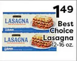 Rich's Fresh Market Best Choice Lasagna offer