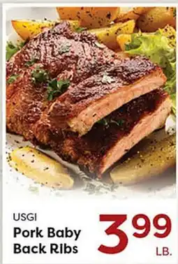 Rich's Fresh Market USGI Pork Baby Back Ribs offer
