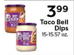 Rich's Fresh Market Taco Bell Dips offer