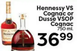 Rich's Fresh Market Hennessy VS Cognac or Dusse VSOP Cognac offer