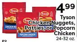 Rich's Fresh Market Tyson Chicken Nuggets, Patties, or Popcorn Chicken offer