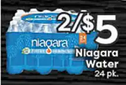 Rich's Fresh Market Niagara Water offer