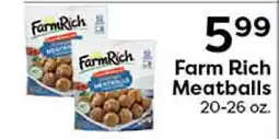 Rich's Fresh Market Farm Rich Meatballs offer