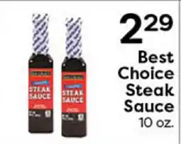 Rich's Fresh Market Best Choice Steak Sauce offer