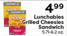 Rich's Fresh Market Lunchables Grilled Cheesies Sandwich offer