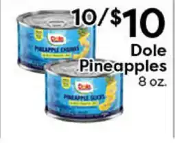 Rich's Fresh Market Dole Pineapples offer