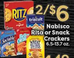 Rich's Fresh Market Nabisco Ritz or Snack Crackers offer