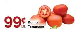 Rich's Fresh Market Roma Tomatoes offer