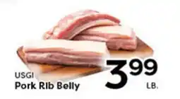 Rich's Fresh Market USGI Pork Rib Belly offer