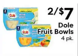 Rich's Fresh Market Dole Fruit Bowls offer