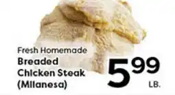 Rich's Fresh Market Fresh Homemade Breaded Chicken Steak (Milanesa) offer
