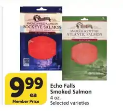 Albertsons Echo Falls Smoked Salmon offer