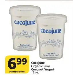 Albertsons Cocojune Organic Pure Coconut Yogurt offer