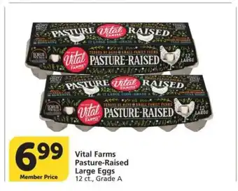 Albertsons Vital Farms Pasture-Raised Large Eggs offer