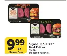 Albertsons Signature SELECT Beef Patties offer