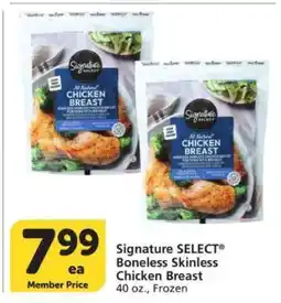 Albertsons Signature SELECT Boneless Skinless Chicken Breast offer