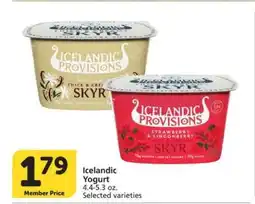 Albertsons Icelandic Yogurt offer
