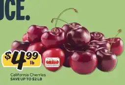 Winn Dixie California Cherries offer