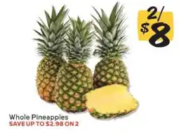 Winn Dixie Whole Pineapples offer