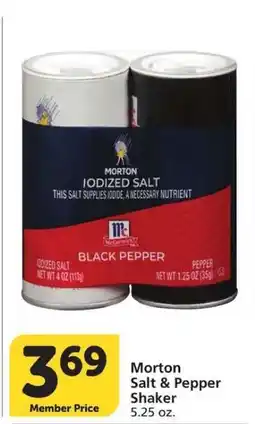 Albertsons Morton Salt & Pepper Shaker offer