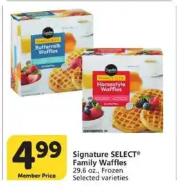 Albertsons Signature SELECT Family Waffles offer