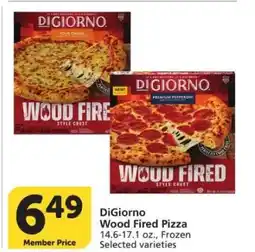Albertsons DiGiorno Wood Fired Pizza offer