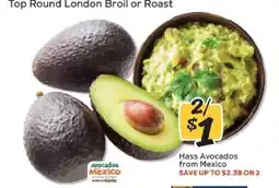 Winn Dixie Hass Avocados from Mexico offer