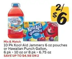 Winn Dixie Kool-Aid Jammers or Hawaiian Punch offer