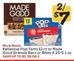 Winn Dixie Kellanova Pop-Tarts or Made Good Granola Bars offer