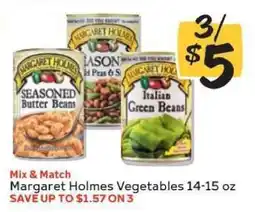 Winn Dixie Margaret Holmes Vegetables offer
