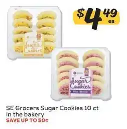 Winn Dixie SE Grocers Sugar Cookies offer
