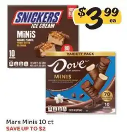 Winn Dixie Mars Minis 10 ct offer