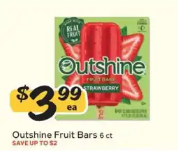 Winn Dixie Outshine Fruit Bars offer