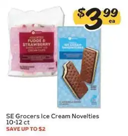 Winn Dixie SE Grocers Ice Cream Novelties offer