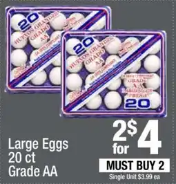 Super King Markets Large Eggs offer