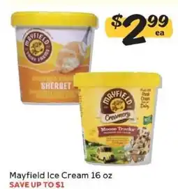 Winn Dixie Mayfield Ice Cream 16 oz offer