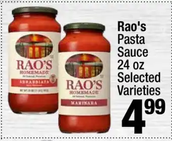 Super King Markets Rao's Pasta Sauce offer