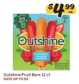 Winn Dixie Outshine Fruit Bars 12 ct offer