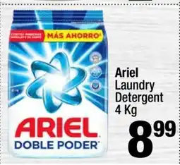 Super King Markets Ariel Laundry Detergent 4 Kg offer