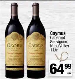 Super King Markets Caymus Cabernet Sauvignon Napa Valley 1 Ltr offer