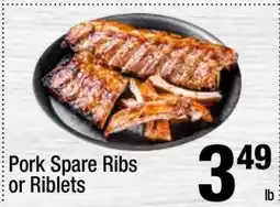 Super King Markets Pork Spare Ribs or Riblets offer