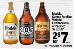 Super King Markets Modelo, Corona Familiar, Victoria, Firestone 805 or Pacifico offer